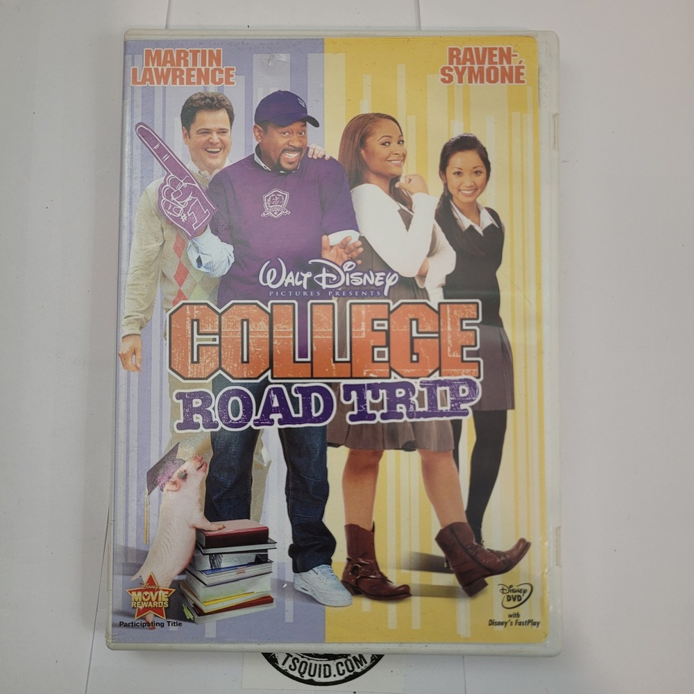 Disney College Road Trip DVD Martin Lawrence Raven-Symone 2008 Family Comedy